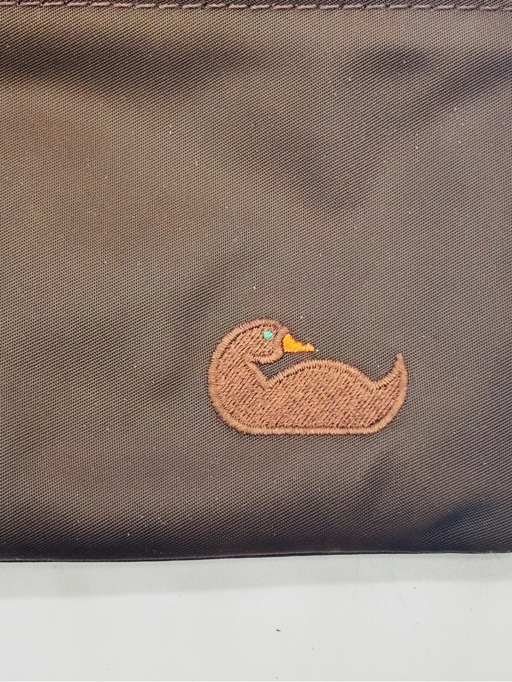Dooney & Bourke Vintage Brown and Pink Crossbody with Leather Accessories - Picture 3 of 6
